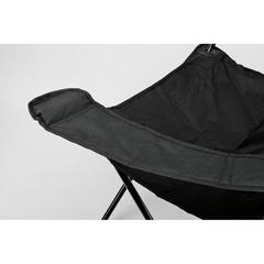 Vue Chaise pliante en 600D - Throne de couleur noir| Krokrodeal