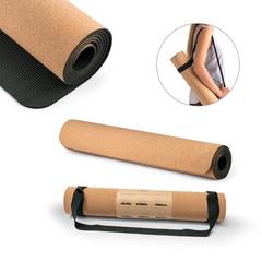 Vue générale Tapis de yoga en liège et TPE, jusqu'à 3.7mm d'épaisseur - Geres | Krokrodeal