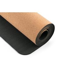 Vue Tapis de yoga en liège et TPE, jusqu'à 3.7mm d'épaisseur - Geres de couleur beige| Krokrodeal