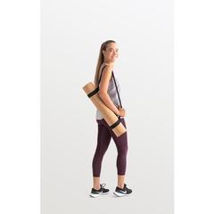 Vue Tapis de yoga en liège et TPE, jusqu'à 3.7mm d'épaisseur - Geres de couleur beige| Krokrodeal
