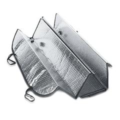 Vue Crème solaire pour voitures avec revêtement en PE et en aluminium - Cradle de couleur gris| Krokrodeal