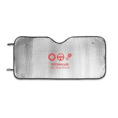 Vue Crème solaire pour voitures avec revêtement en PE et en aluminium - Cradle de couleur gris| Krokrodeal