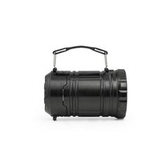 Vue Lanterne 2 en 1 en ABS et PS - Olympos de couleur noir| Krokrodeal