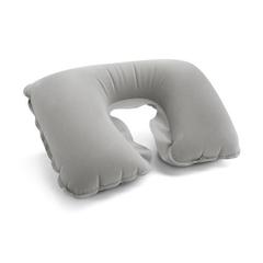 Vue Coussin de voyage gonflable - Strada de couleur gris| Krokrodeal