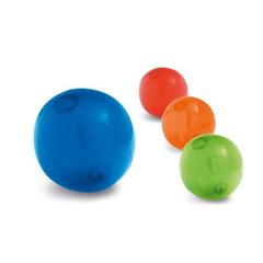 Vue générale Ballon de plage gonflable en PVC translucide - Peconic | Krokrodeal