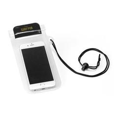 Vue Étui pour téléphone portable en PVC résistant à l'eau - Egeu de couleur noir| Krokrodeal