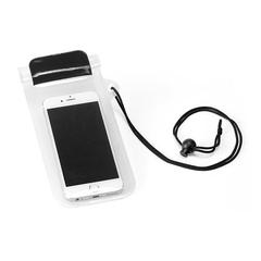 Vue Étui pour téléphone portable en PVC résistant à l'eau - Egeu de couleur noir| Krokrodeal