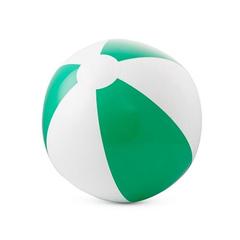 Vue Ballon de plage gonflable - Cruise de couleur vert| Krokrodeal