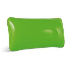 Vue Coussin de plage gonflable en PVC opaque - Timor de couleur vert| Krokrodeal