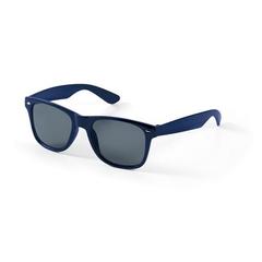 Vue Lunettes de soleil en PC - Celebes de couleur bleu| Krokrodeal