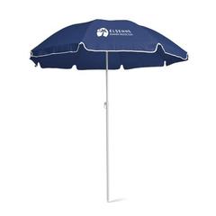 Vue Parasol en 170T - Dering de couleur bleu| Krokrodeal