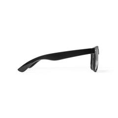 Vue Lunette de soleil en PET (100% rPET) - Salema de couleur noir| Krokrodeal