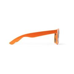Vue Lunette de soleil en PET (100% rPET) - Salema de couleur orange| Krokrodeal
