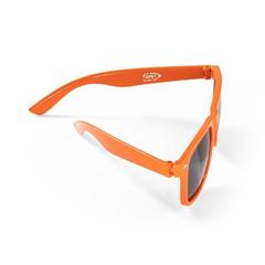Vue Lunette de soleil en PET (100% rPET) - Salema de couleur orange| Krokrodeal