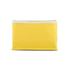 Vue Sac thermique 3L en 600D - Jeddah de couleur jaune| Krokrodeal