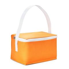 Vue Sac thermique 3L en 600D - Jeddah de couleur orange| Krokrodeal
