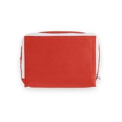Vue Sac thermique 3L en 600D - Jeddah de couleur rouge| Krokrodeal