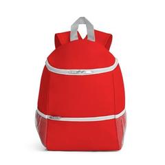 Vue Sac thermique 10L en 600D - Jaipur de couleur rouge| Krokrodeal