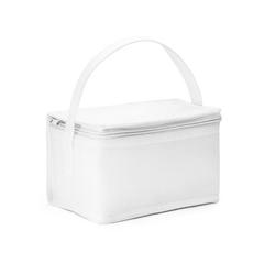 Vue Sac thermique 3L en intissé (80 g/m²) - Izmir de couleur blanc| Krokrodeal