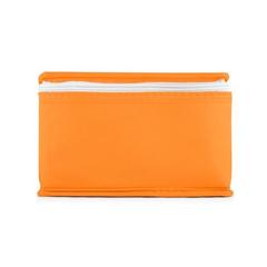 Vue Sac thermique 3L en intissé (80 g/m²) - Izmir de couleur orange| Krokrodeal