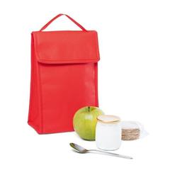 Vue OSAKA. Sac thermique pliable 2L en intissé. (80 g/m²) de couleur rouge| Krokrodeal