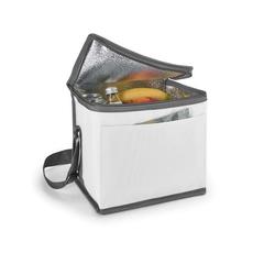 Vue Sac thermique 9L en 600D - Singapore de couleur blanc| Krokrodeal