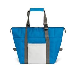 Vue Sac thermique 21L en 600D - Philadel de couleur bleu| Krokrodeal
