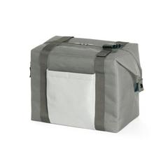 Vue Sac thermique 21L en 600D - Philadel de couleur gris| Krokrodeal