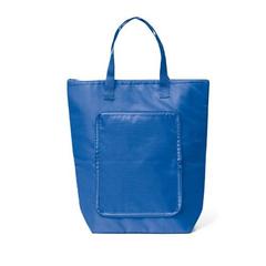 Vue Sac thermique pliable en 210D - Mayfair de couleur bleu| Krokrodeal