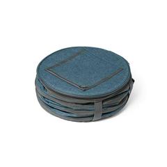 Vue Sac isotherme pliable 15 L - Coast de couleur bleu| Krokrodeal
