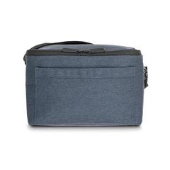Vue Sac thermique 7L en PET (100% rPET) et 600D - Repurpose cooler de couleur bleu| Krokrodeal