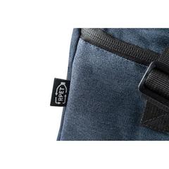 Vue Sac thermique 7L en PET (100% rPET) et 600D - Repurpose cooler de couleur bleu| Krokrodeal