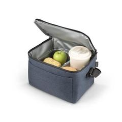 Vue Sac thermique 7L en PET (100% rPET) et 600D - Repurpose cooler de couleur bleu| Krokrodeal