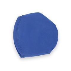 Vue Disque volant pliable en 190T - Jurua de couleur bleu| Krokrodeal