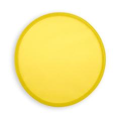 Vue Disque volant pliable en 190T - Jurua de couleur jaune| Krokrodeal