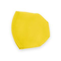 Vue Disque volant pliable en 190T - Jurua de couleur jaune| Krokrodeal
