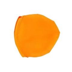 Vue Disque volant pliable en 190T - Jurua de couleur orange| Krokrodeal