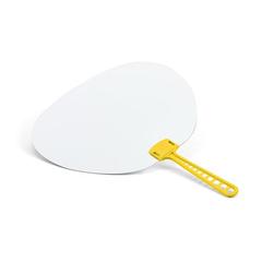 Vue Eventail en PP et PVC - Guaviare de couleur jaune| Krokrodeal