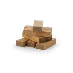 Vue Jeu en bois de 54 pièces - Flik de couleur beige| Krokrodeal