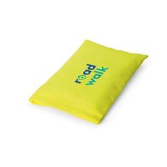 Vue Pochette 100% polyester - Roger de couleur jaune| Krokrodeal