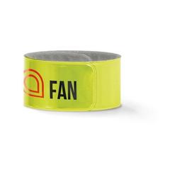 Vue Bracelet fluorescent - Rafael de couleur jaune| Krokrodeal