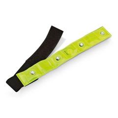 Vue Bracelet reflecteur - Visible de couleur jaune| Krokrodeal