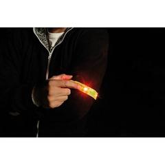Vue Bracelet reflecteur - Visible de couleur jaune| Krokrodeal