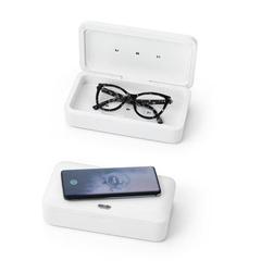Vue générale Boîte de stérilisateur UV chargeur sans fil rapide - Bactout | Krokrodeal