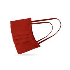 Vue Masque textile réutilisable - Grance de couleur -| Krokrodeal