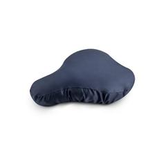 Vue Housse de selle en PET 210D (100% rPET) - Bartali de couleur bleu| Krokrodeal