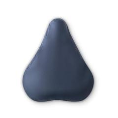 Vue Housse de selle en PET 210D (100% rPET) - Bartali de couleur bleu| Krokrodeal