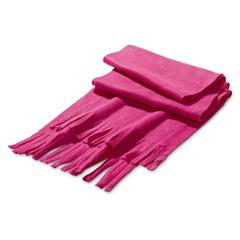 Vue Echarpe en polaire (200 g/m²) - Jason de couleur rose| Krokrodeal
