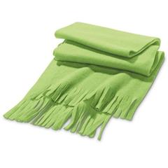 Vue Echarpe en polaire (200 g/m²) - Jason de couleur vert| Krokrodeal