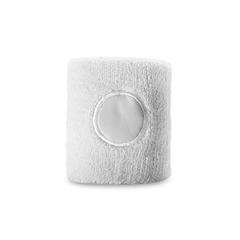 Vue Poignée élastique en polyester - Kov de couleur blanc| Krokrodeal
